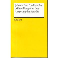Herder: Abhandlung über den Ursprung der Sprache